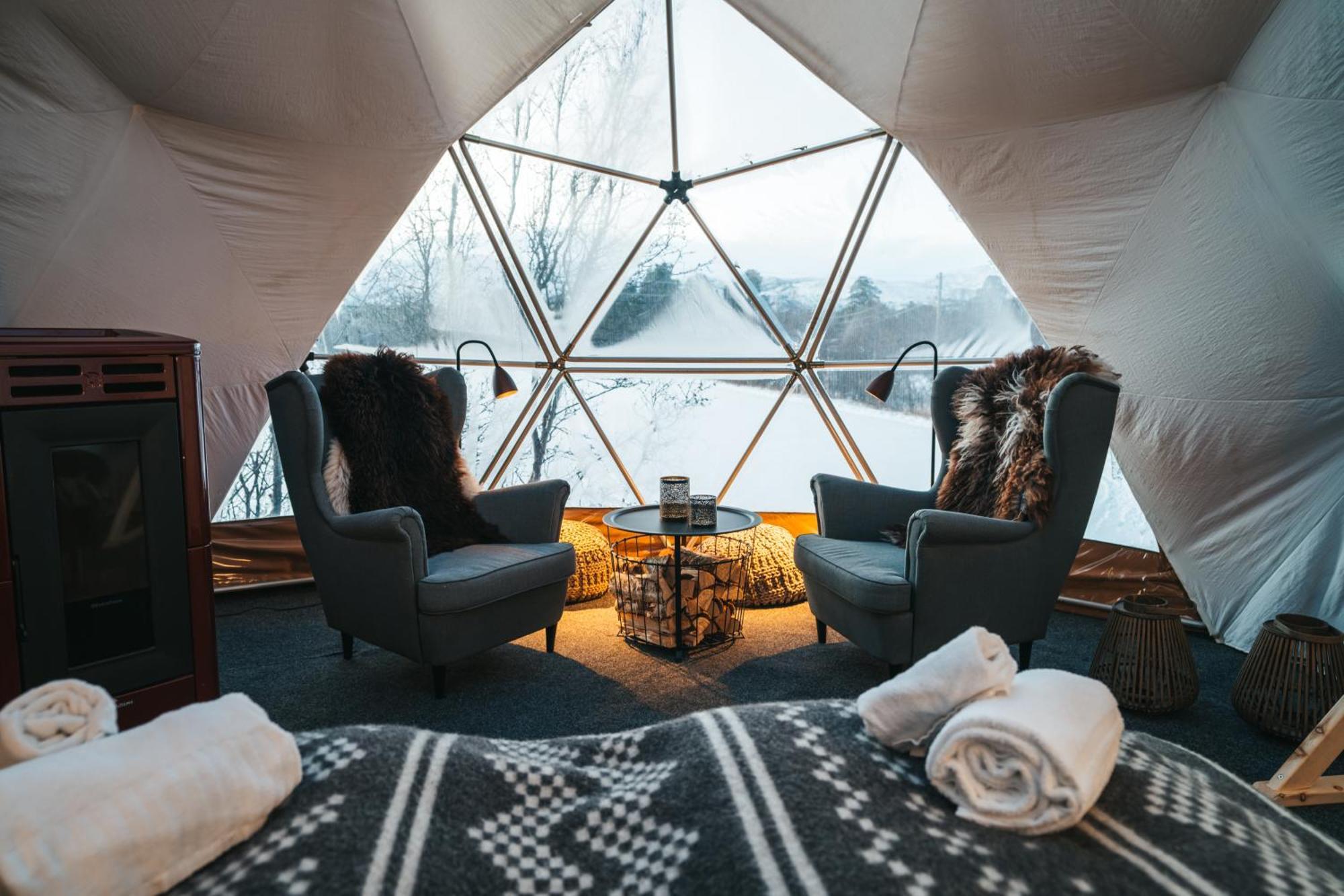 Aera - Glass Cabins Τρόμσο Εξωτερικό φωτογραφία